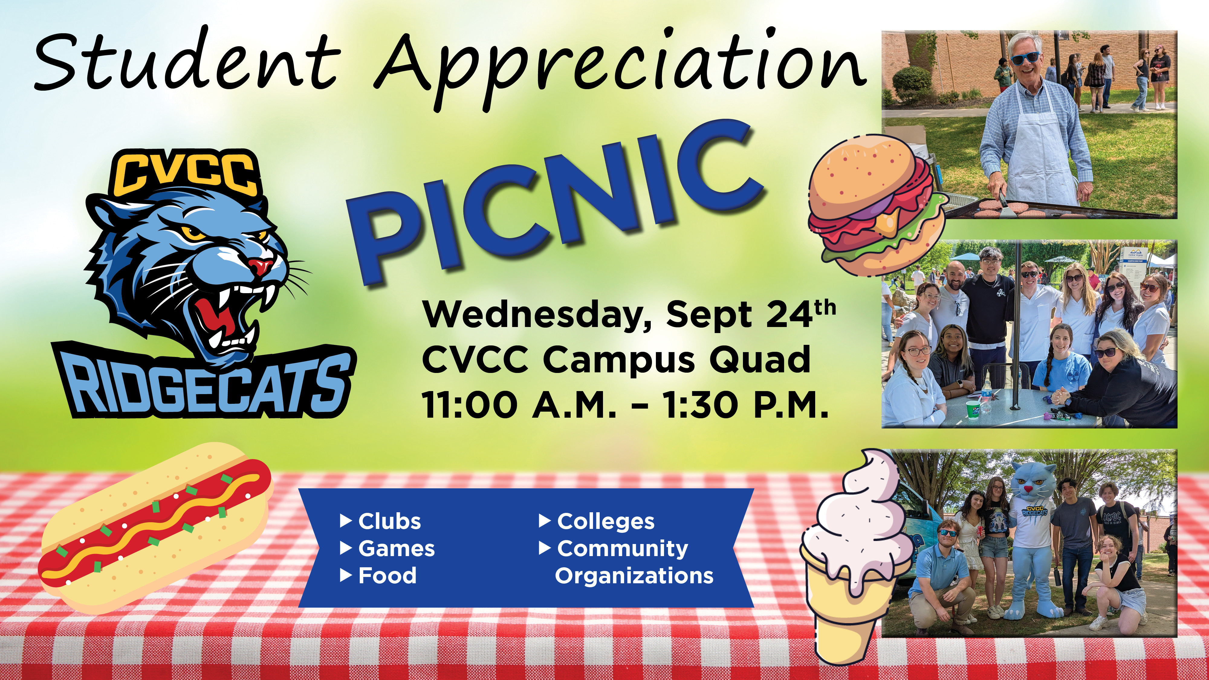 Student Picnic Information