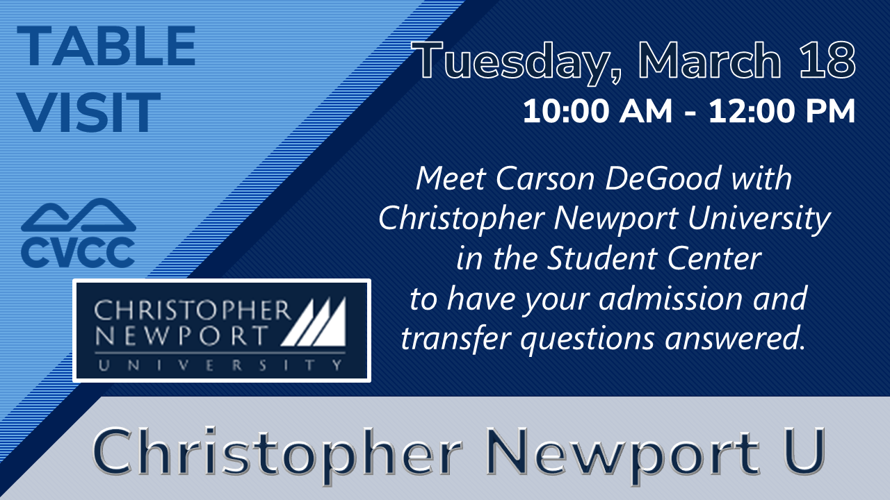 CNU Table visit